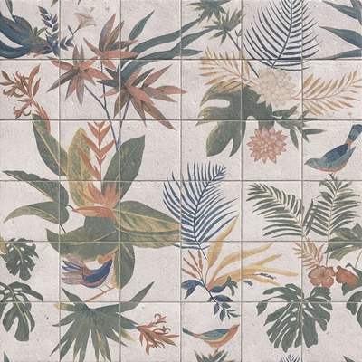 mainzu bali stones mural samui decor 120x120 cm