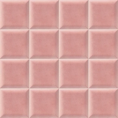 mainzu bombato rosso csempe 15x15 cm