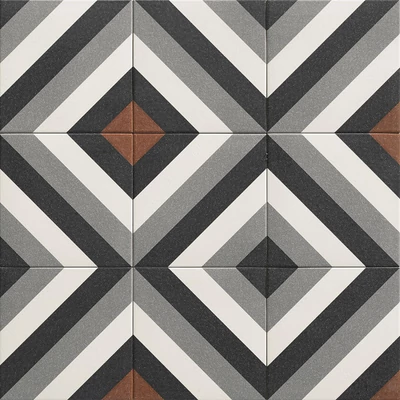 mainzu trinity dublin black padlólap 20x20 cm