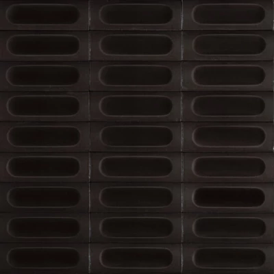 marazzi confetto nero str 3d MEUX 5x15 cm