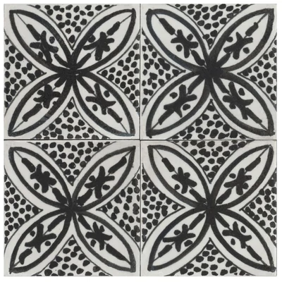 marazzi memoria tappeto 3 nero csempe MANP 15x15 cm