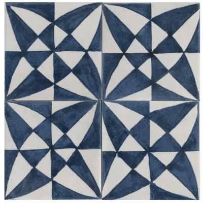 marazzi memoria tappeto 5 blu csempe MANL 15x15 cm