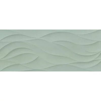 mgm calipso mint wave csempe 25x60 cm
