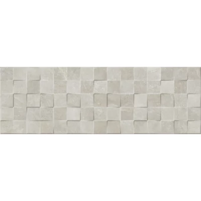 mgm lux mosaico 3d grey csempe 25x75 cm