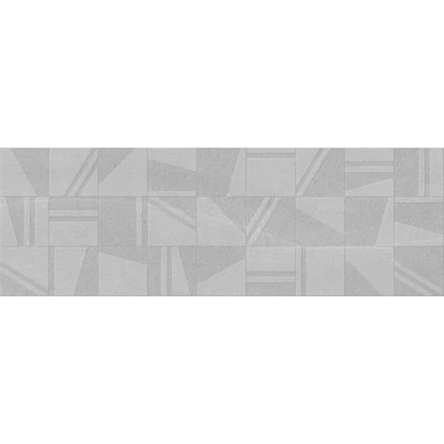 mirello rhapsody decor grey matt rect csempe 29,5x90 cm