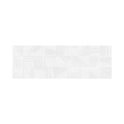 mirello rhapsody decor white matt rect csempe 29,5x90 cm