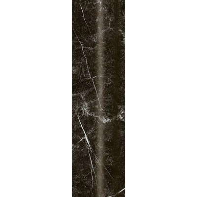paradyz arctic storm nero skirting board glossy csempe 8x29,8 cm