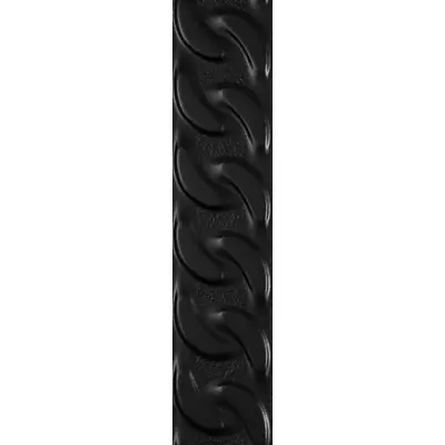 paradyz fashion spirit black str. matt csempe 9x39,8 cm