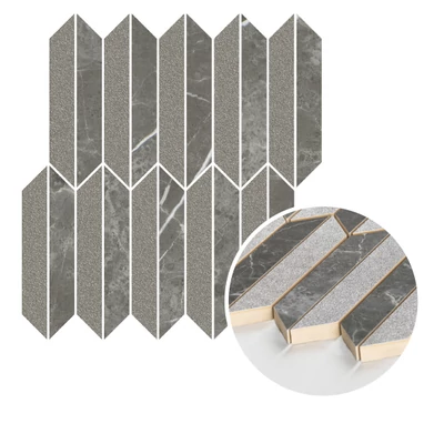 paradyz noisy whisper graphite mozaik mix mat 27,4x29,8 cm
