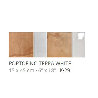 realonda portofino terra white 15x45 cm
