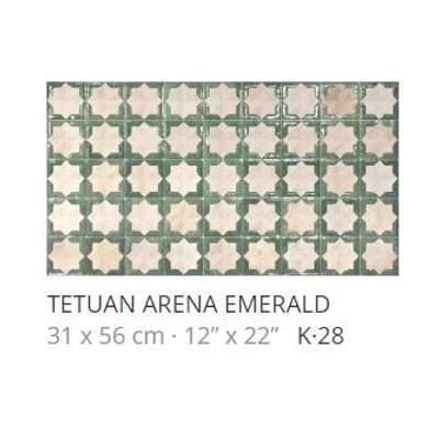 realonda tetuan arena emerald 31x56 cm