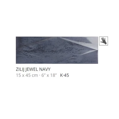 realonda zilij jewel navi 15x45 cm
