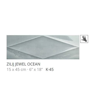 realonda zilij jewel ocean 15x45 cm