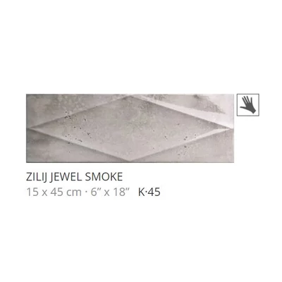 realonda zilij jewel smoke 15x45 cm