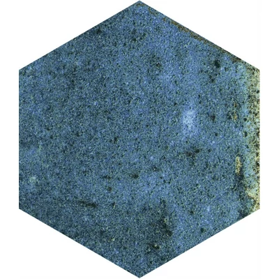 ribesalbes artisan hex blue csempe 11,8x10,2 cm
