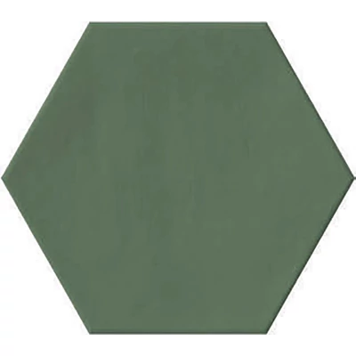 ribesalbes plain hex green padlólap 23x27 cm