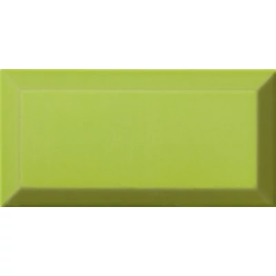ribesalbes bisel verde brillo csempe 10x20 cm