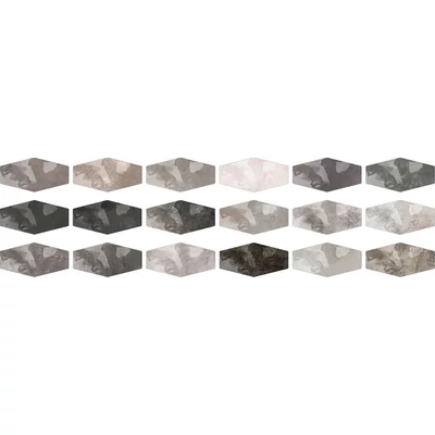 ribesalbes calm hex caspian gloss csempe 10x20 cm