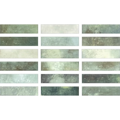 ribesalbes calm moss gloss csempe 6x25 cm