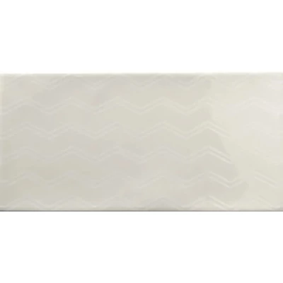 ribesalbes ocean light grey glossy dekor csempe 7,5x15 cm