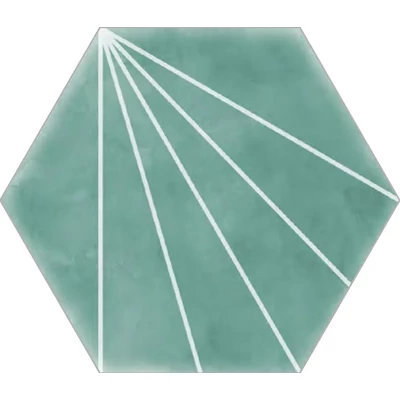 ribesalbes scandinavian aqua dekor matt padlólap 15x17,3 cm