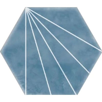 ribesalbes scandinavian cyan dekor matt padlólap 15x17,3 cm