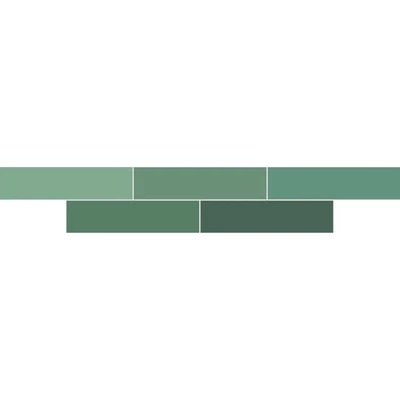 ribesalbes sailing emerald gloss csempe 6x25 cm