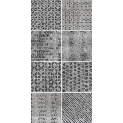 rondine provence grey metal chic 30x30 cm - 60x120 cm