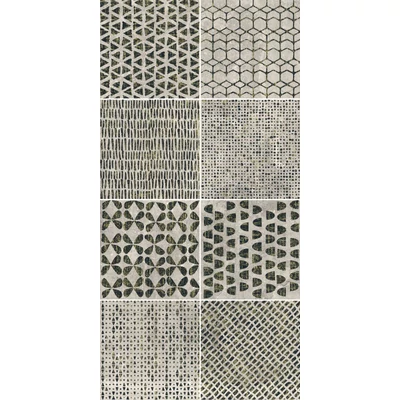 rondine provence light grey metal chic 30x30 cm - 60x120 cm