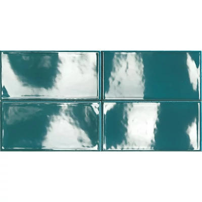 sichenia mini smeraldo glossy csempe 6,25x12,5 cm