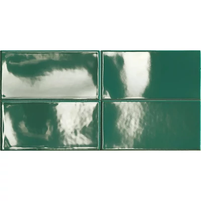 sichenia mini verde glossy csempe 6,25x12,5 cm