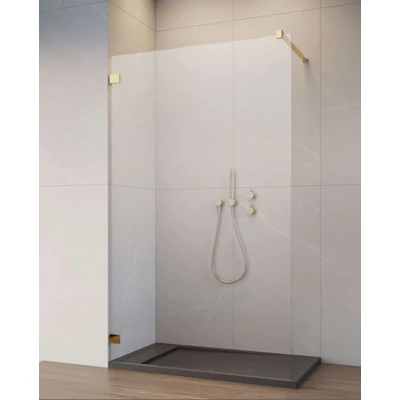 radaway essenza pro gold walk in 105 zuhanyfal, 200x105 cm 