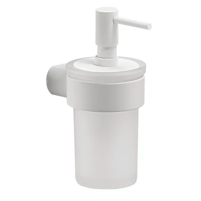 sapho pirenei szappanadagoló 110 ml tejüveg/matt fehér PI8102