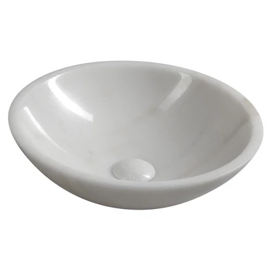 sapho blok pultra szerelhető mosdó, márvány 40x12 cm, 2401-34