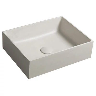 sapho formigo beton mosdó, 47,5x14x36,5cm, homok