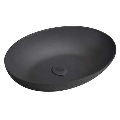 sapho formigo pultra szerelhető mosdó, antracit 60x14,5x40 cm, FG026