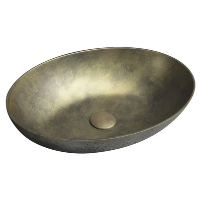sapho formigo pultra szerelhető mosdó, arany 60x14,5x40 cm, FG121