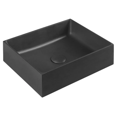 sapho formigo pultra szerelhető mosdó, antracit 47,5x13x36,5 cm, FG016