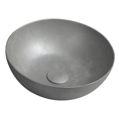 sapho formigo pultra szerelhető mosdó, ezüst 39x14 cm, FG132