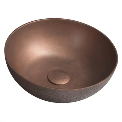 sapho formigo pultra szerelhető mosdó, réz 39x14 cm, FG133