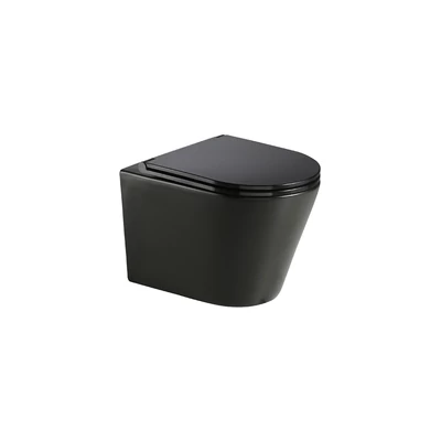 wellis Clement Black fali Rimless WC
