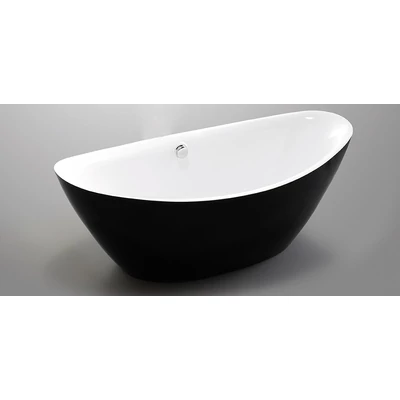wellis Arezzzo Matt Black térkád matt fekete külsővel 180x87x65