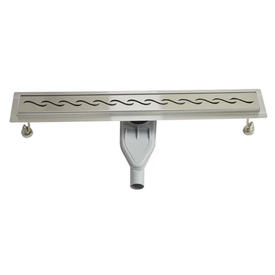 wellis W-Drain Wavy 60 zuhanyfolyóka 60x7x9,5-11