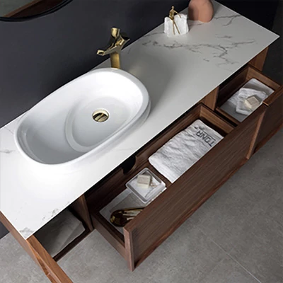 wellis Tripoli matt porcelán top