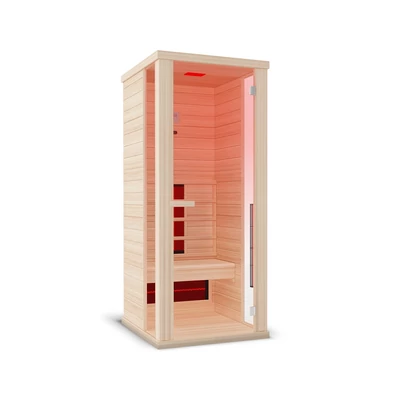 wellis helios hemlock infraszauna 82,8x100,7x194