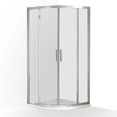 wellis Aquarius 90x90 két tolóajtós íves kabin