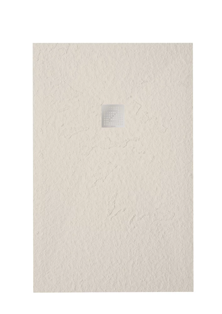zenon smart slate zuhanytálca 110x120 cm, natural