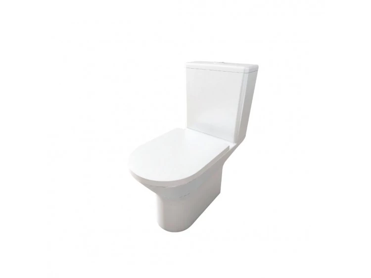 arezzo design Vermont peremnélküli kombi wc alsó/hátsó kifolyású