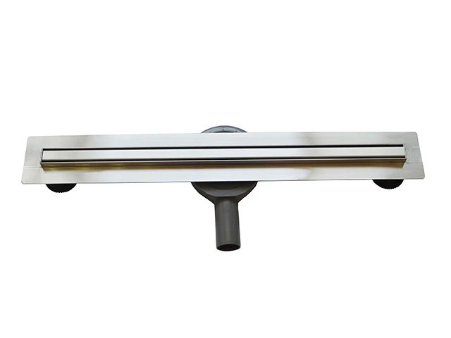 AREZZO keskeny 500 mm-es rozsdamentes acél folyóka Steel ráccsal AR-500K