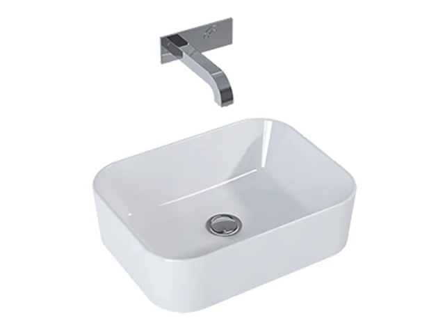 AREZZO design Placa pultra ültethető mosdó 48x37 AR-058